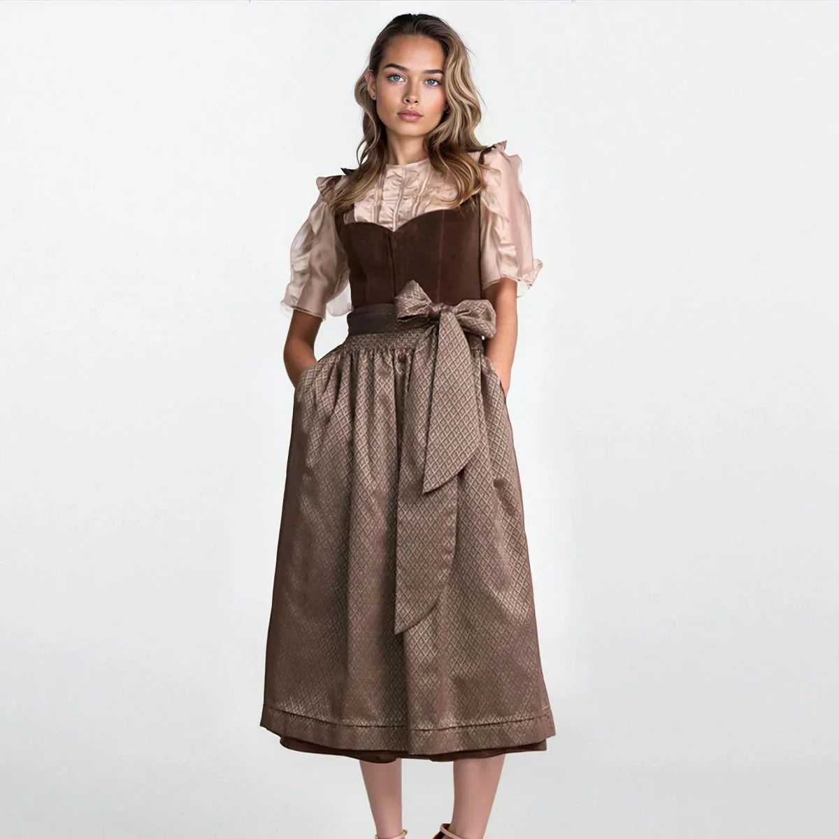 Festliches Maxi-Dirndl für Damen
