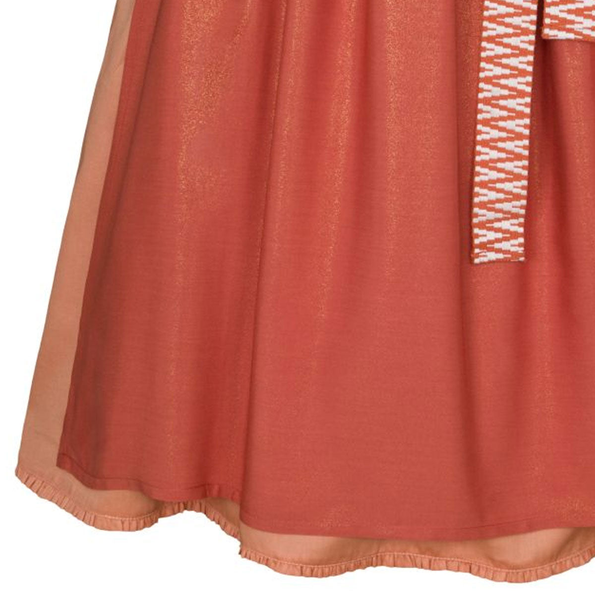 Alpenfee Dirndl Bruna Orange 70cm - Datschi Trachten