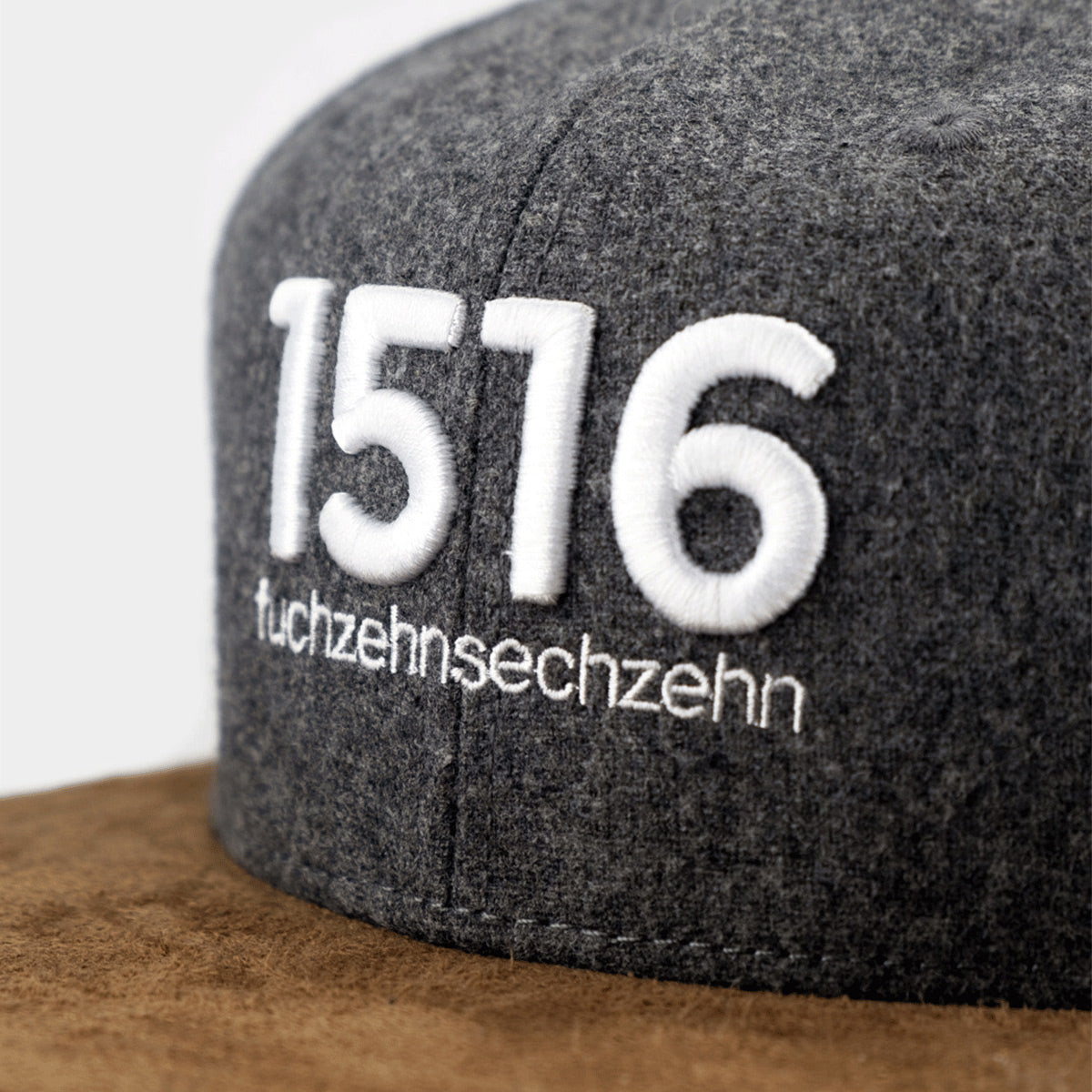 Bavarian Caps 1516 Flanell Cap Grau - Datschi Trachten