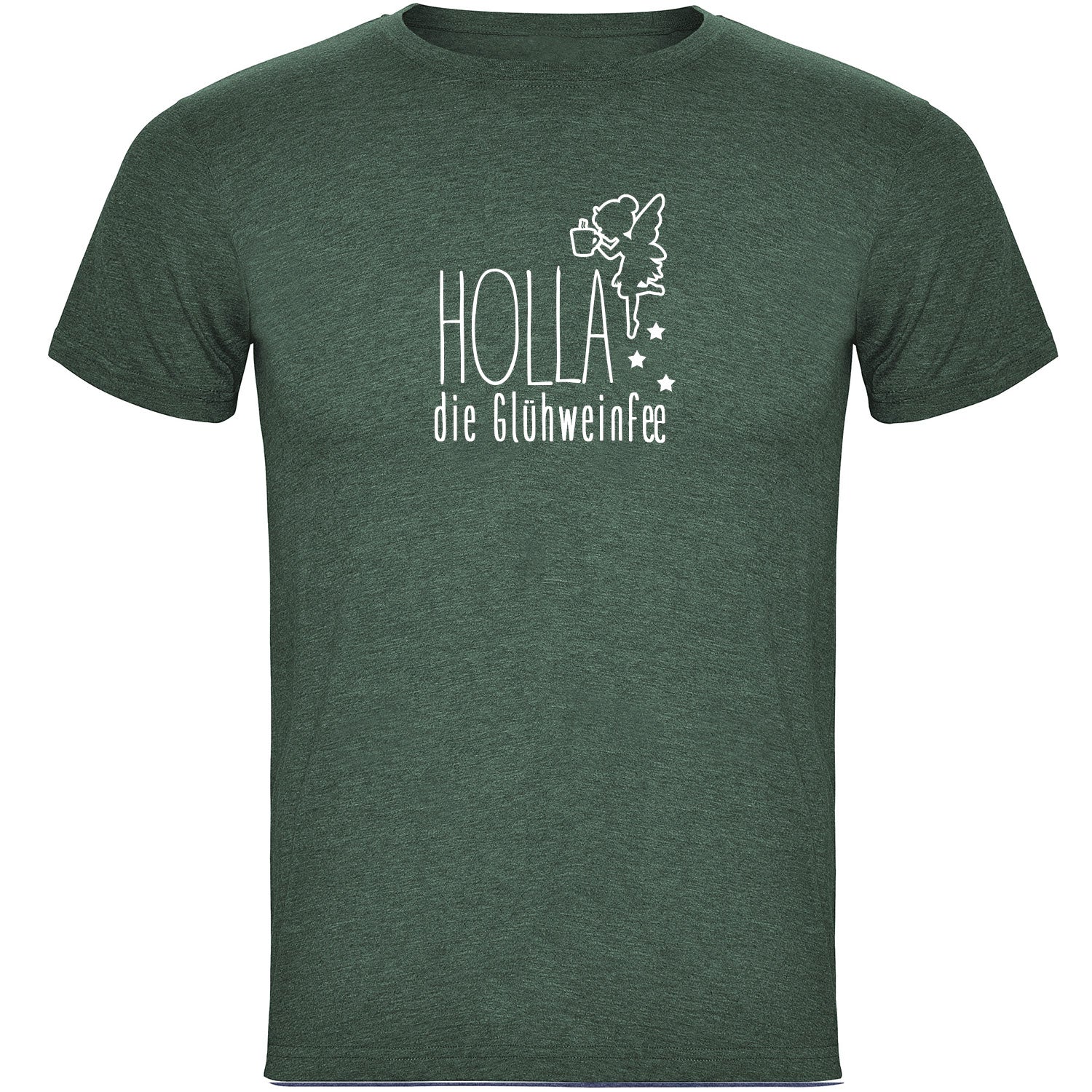 Holla die Glühweinfee Herren T-shirt - Datschi Trachten