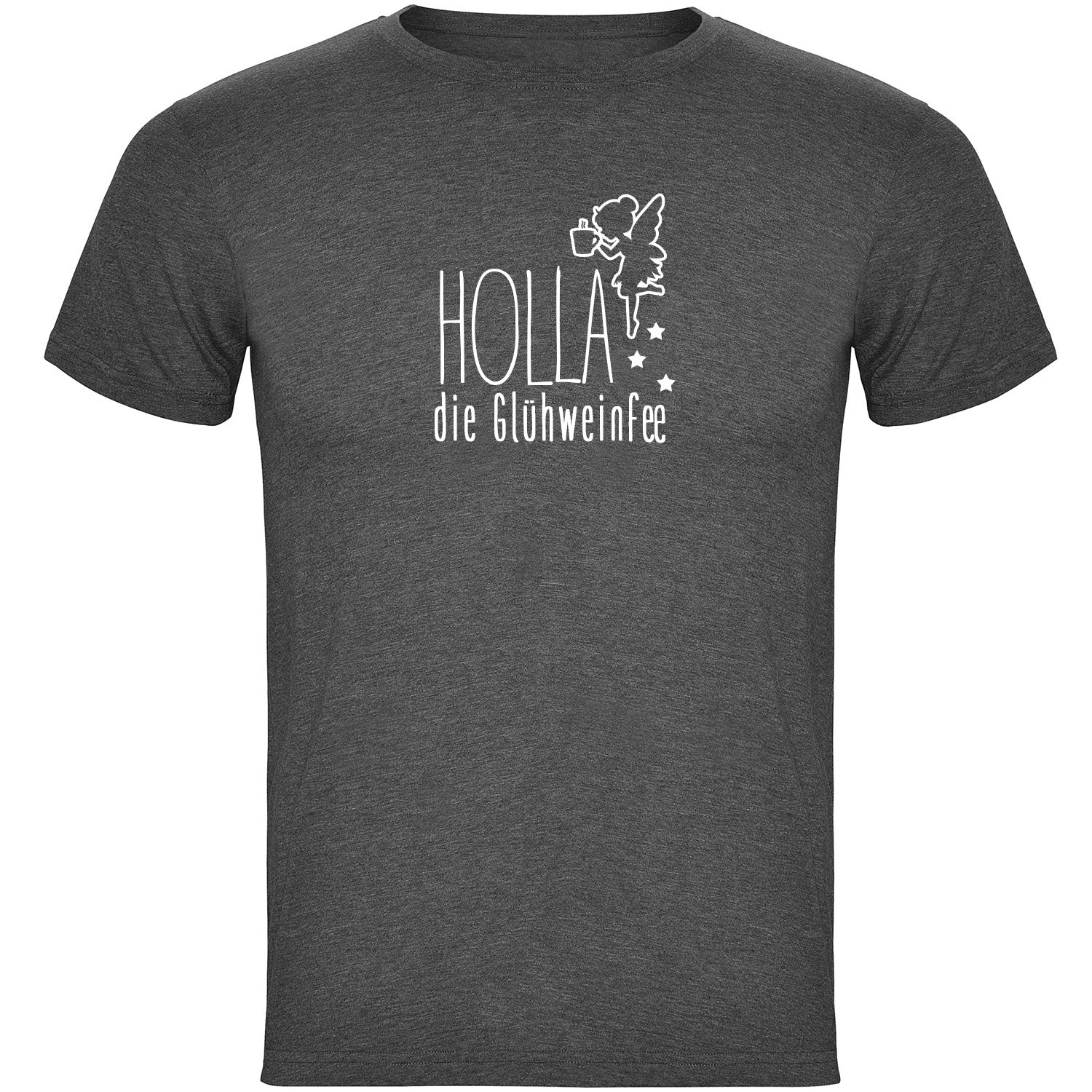 Holla die Glühweinfee Herren T-shirt - Datschi Trachten