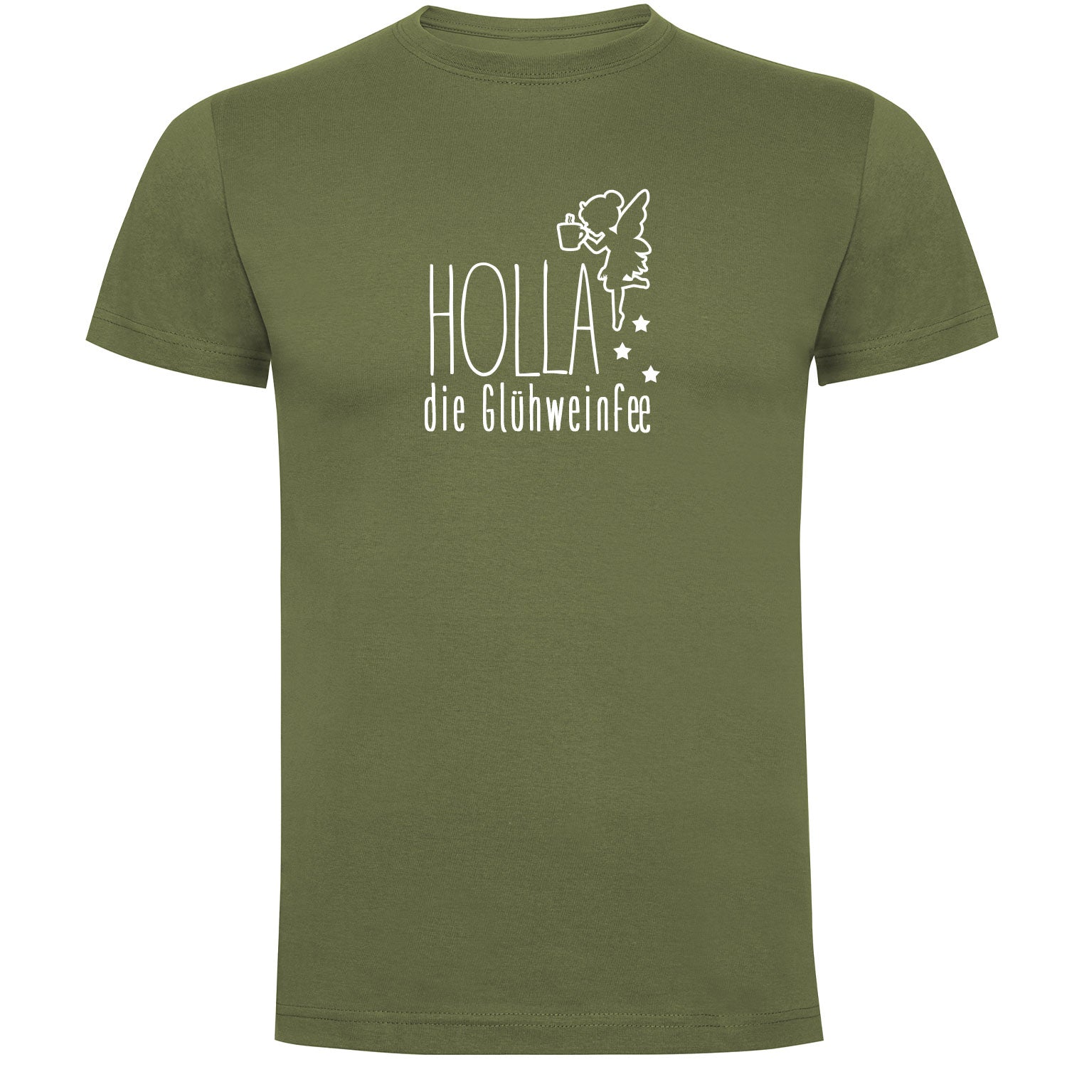 Holla die Glühweinfee Herren T-shirt - Datschi Trachten