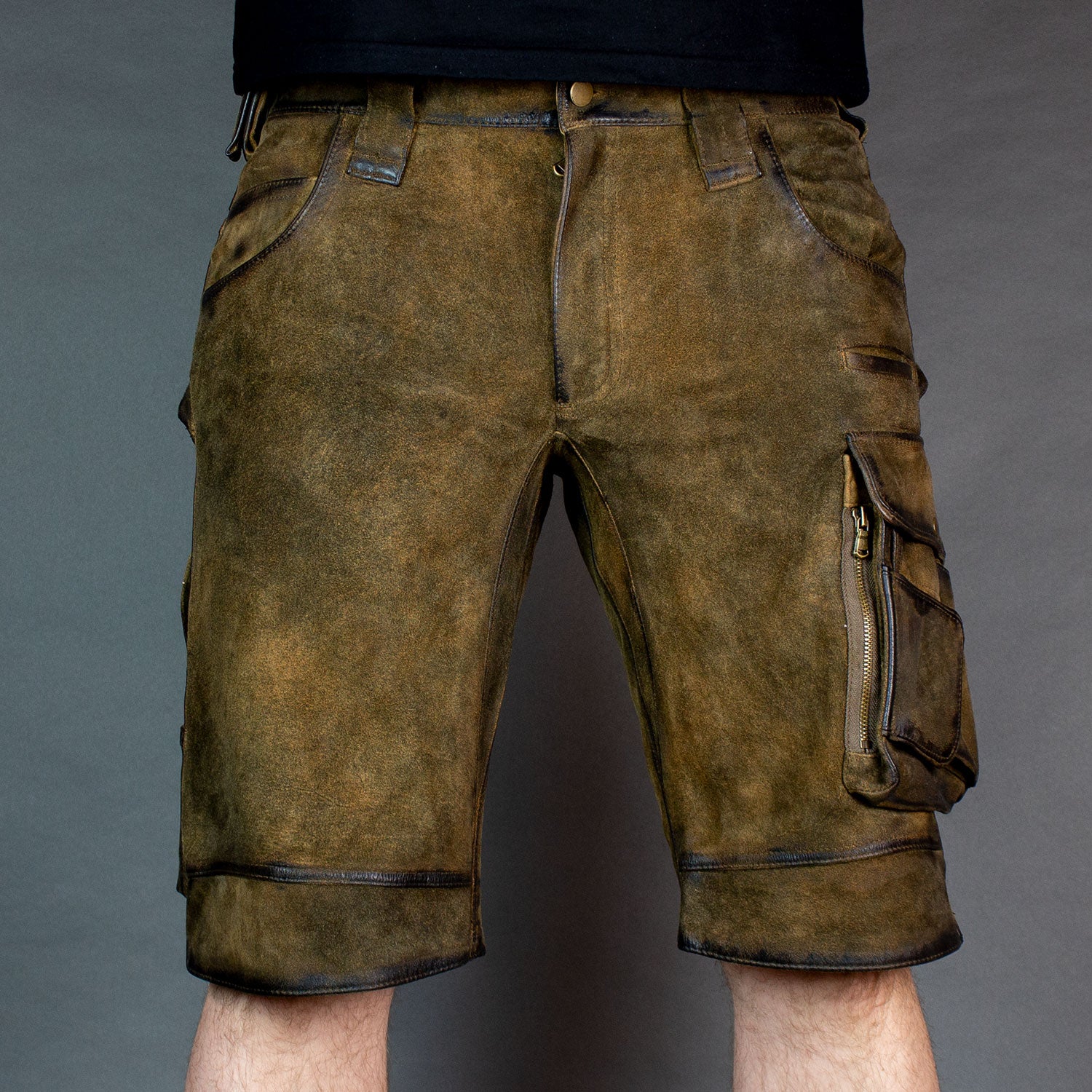 Datschi Trachten Cargo Lederhose Xaver Braun - Datschi Trachten