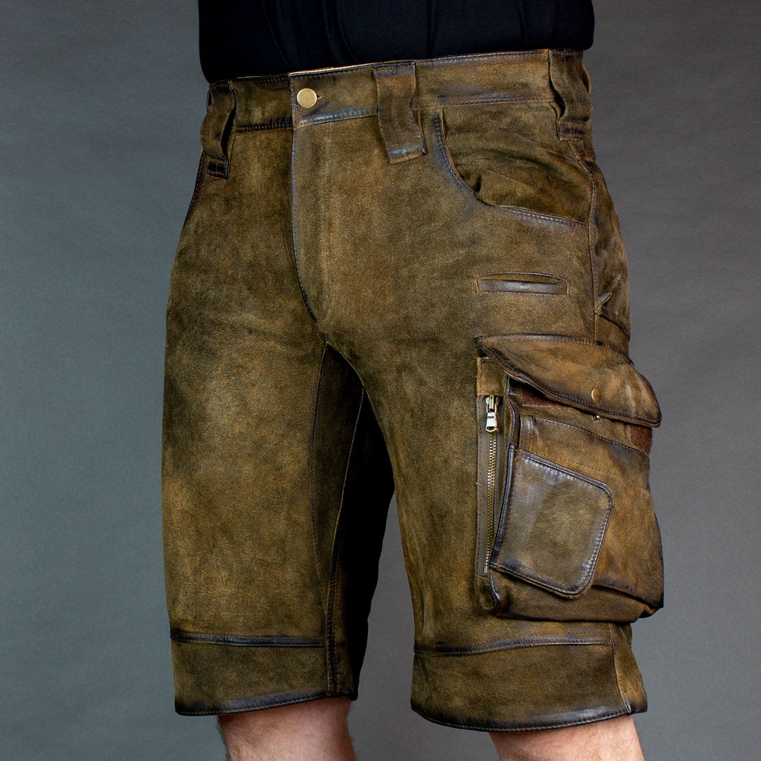 Datschi Trachten Cargo Lederhose Xaver Braun - Datschi Trachten