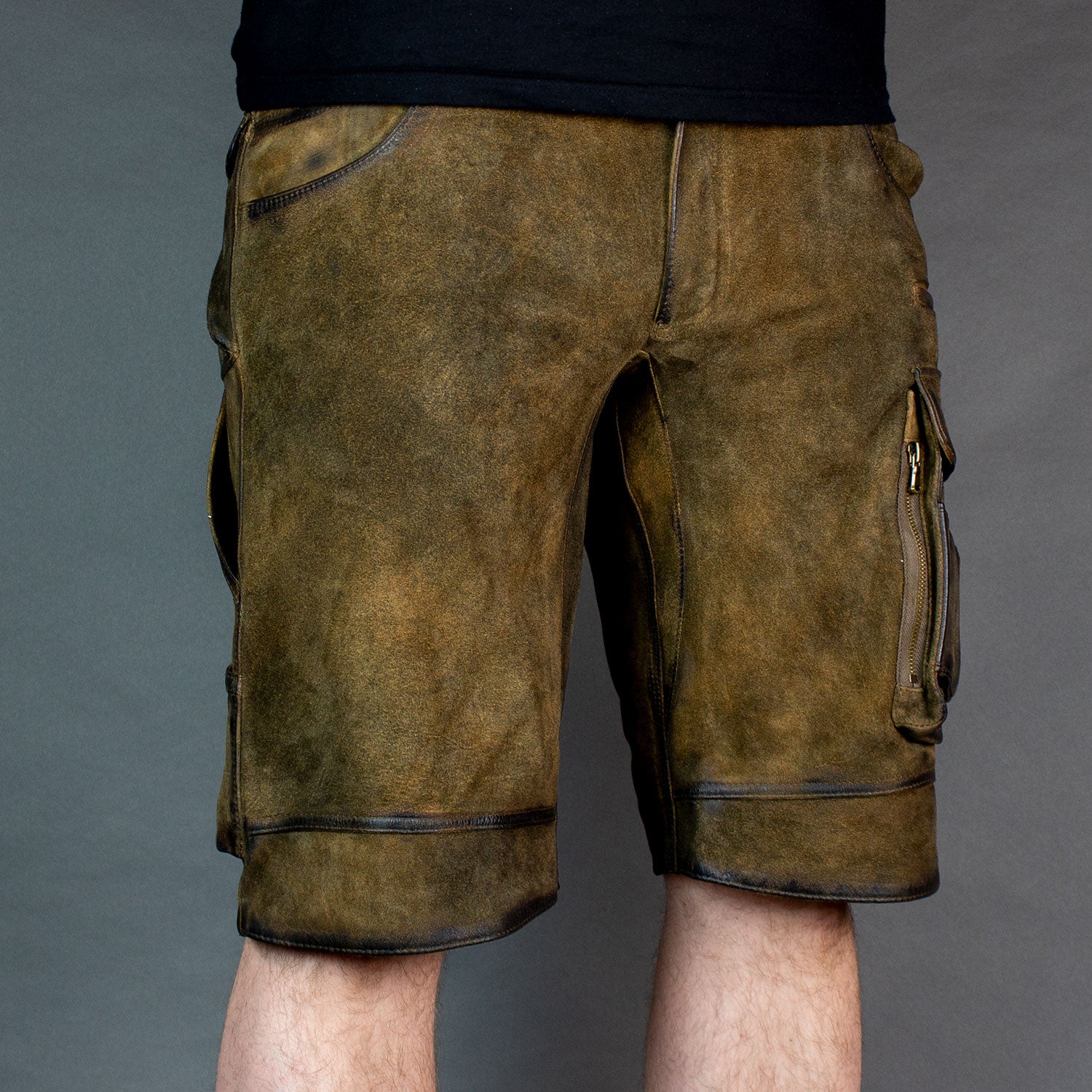 Datschi Trachten Cargo Lederhose Xaver Braun - Datschi Trachten