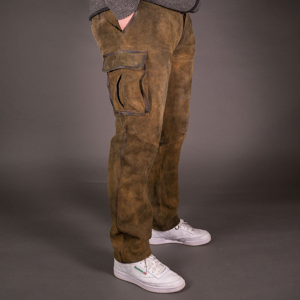 Datschi Trachten Lange Cargo Lederhose Ludwig Braun - Datschi Trachten
