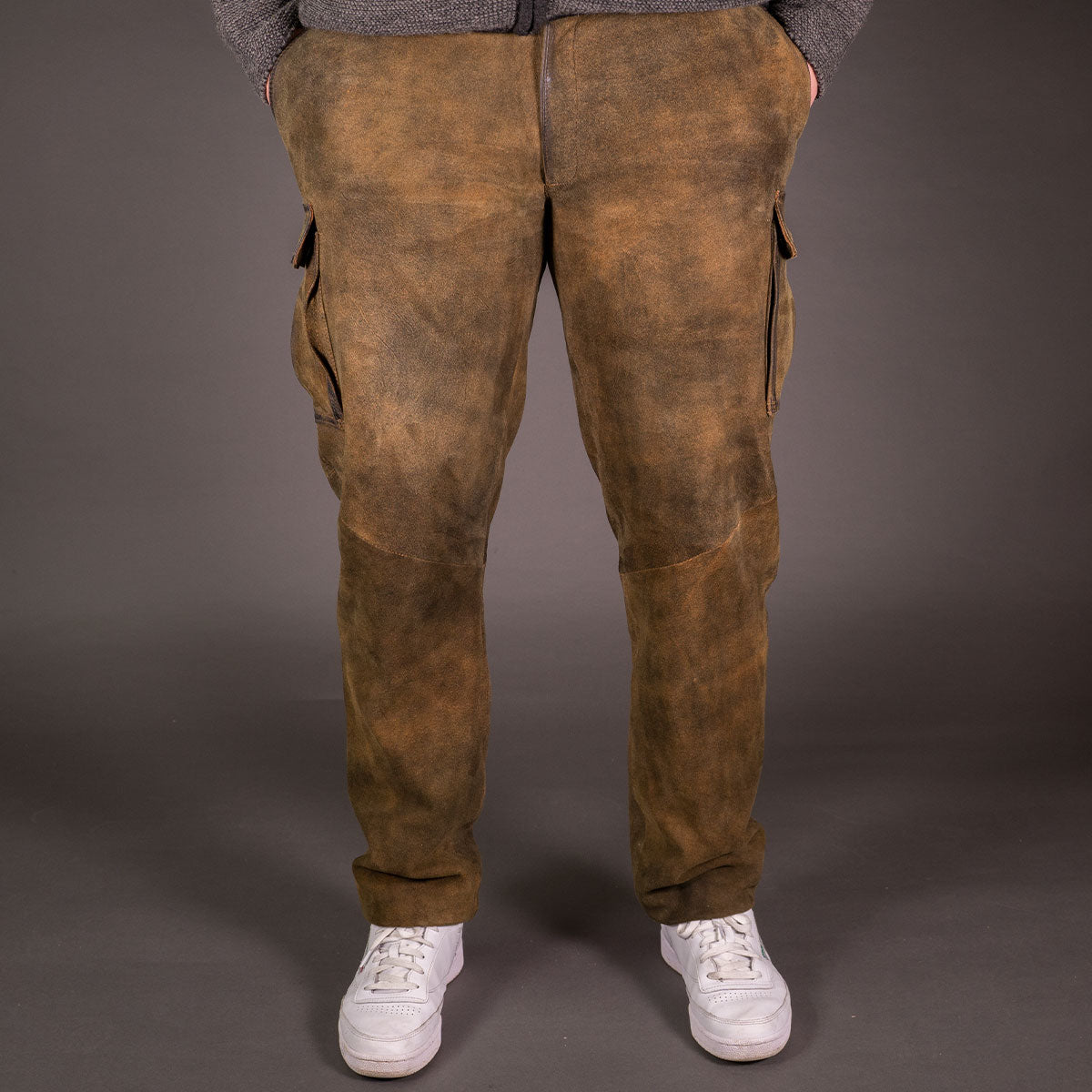 Datschi Trachten Lange Cargo Lederhose Ludwig Braun - Datschi Trachten