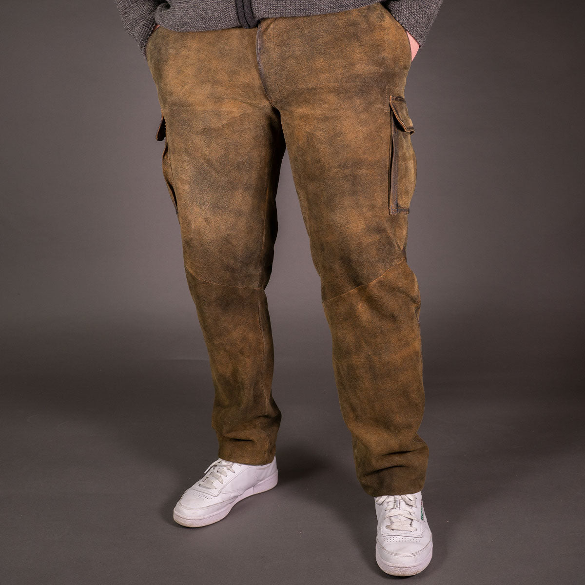 Datschi Trachten Lange Cargo Lederhose Ludwig Braun - Datschi Trachten