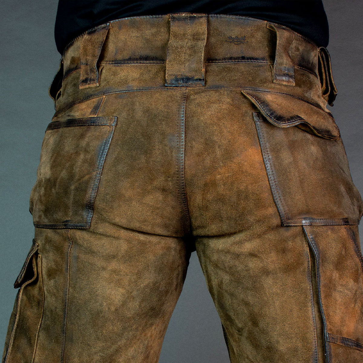 Datschi Trachten Lange Cargo Lederhose Xaver Braun - Datschi Trachten