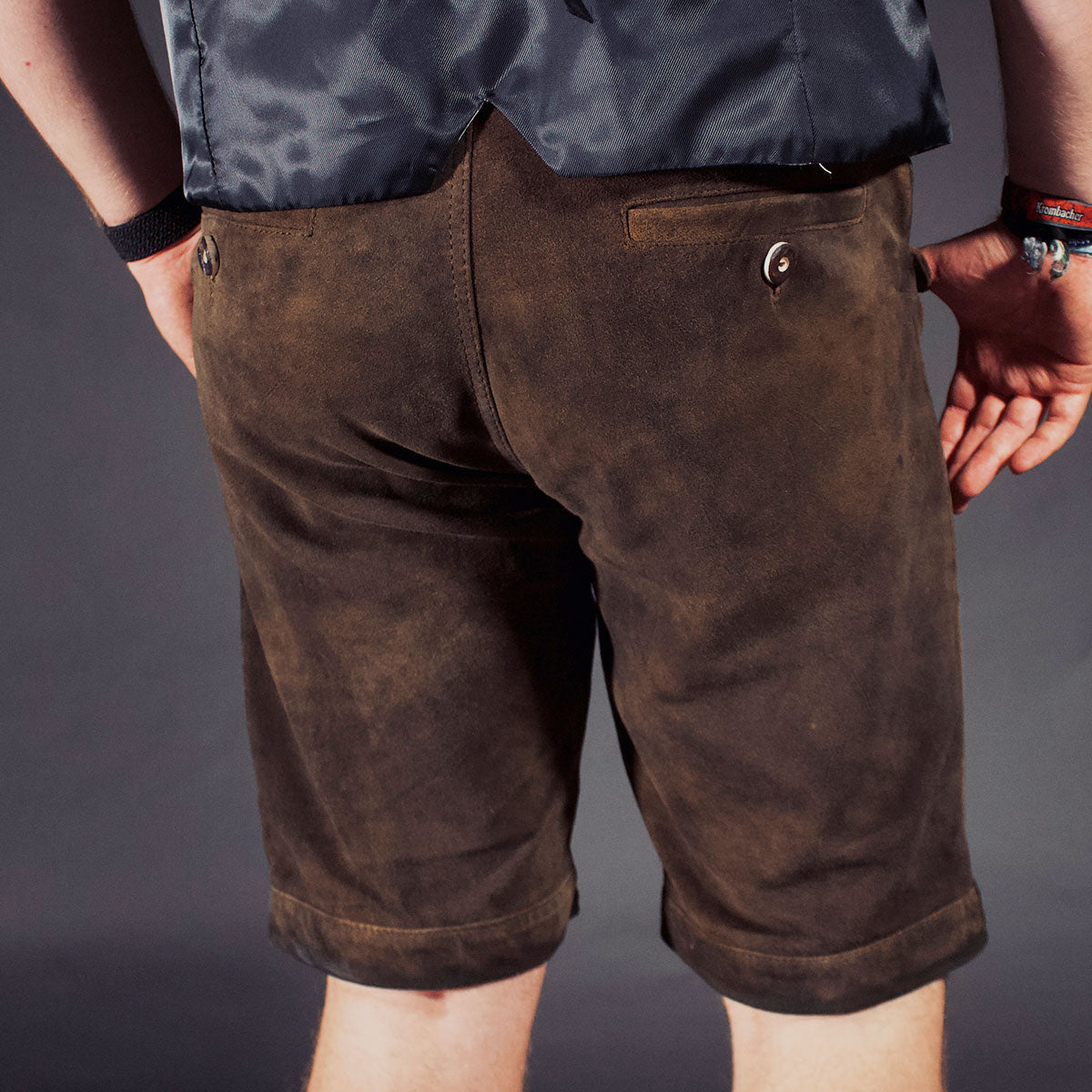 Datschi Trachten Lederhose Ludwig 2 Braun - Datschi Trachten