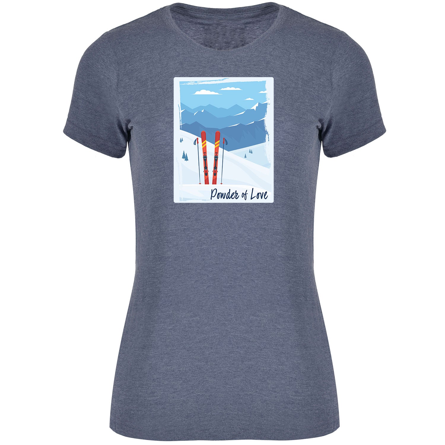 Powder of Love Damen Tshirt - Datschi Trachten