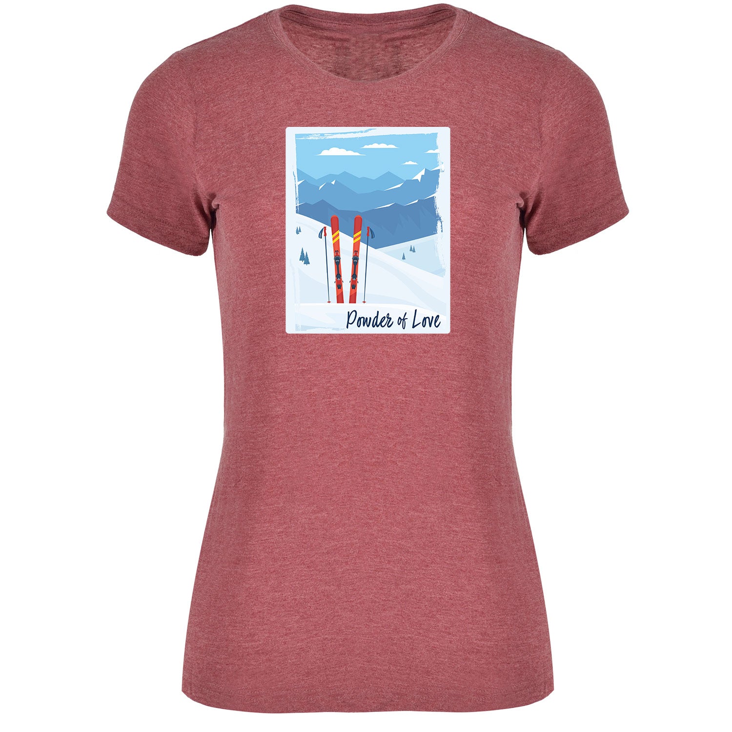 Powder of Love Damen Tshirt - Datschi Trachten