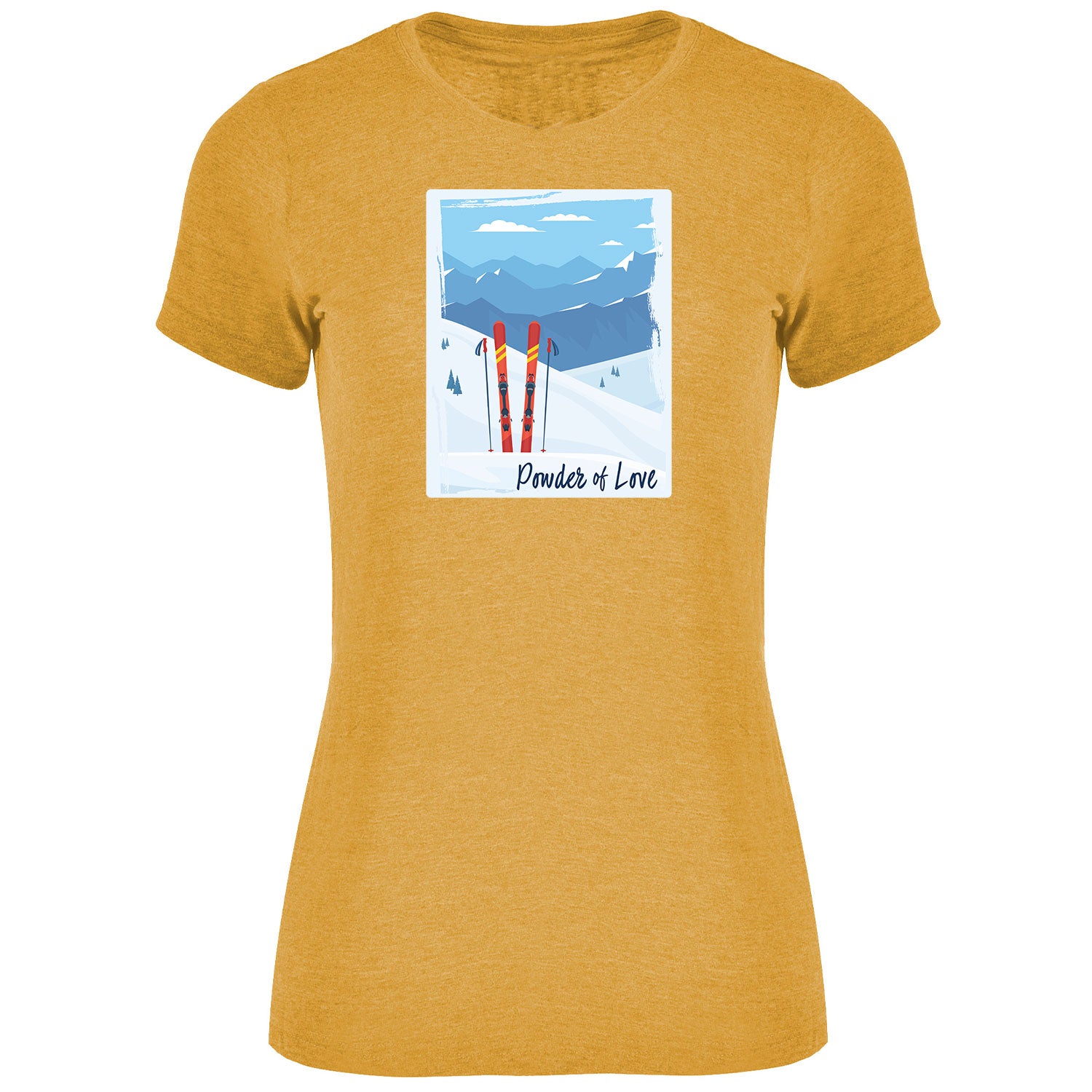 Powder of Love Damen Tshirt - Datschi Trachten