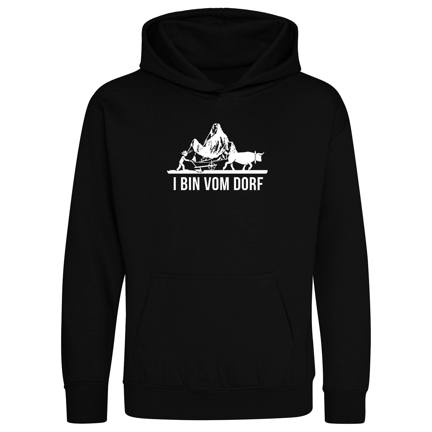 I bin vom Dorf Kinder Hoodie - Datschi Trachten