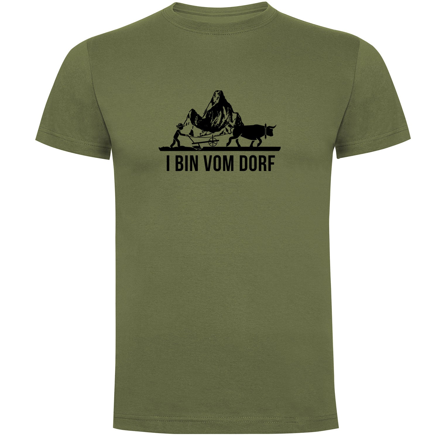 I bin vom Dorf Herren T-shirt - Datschi Trachten
