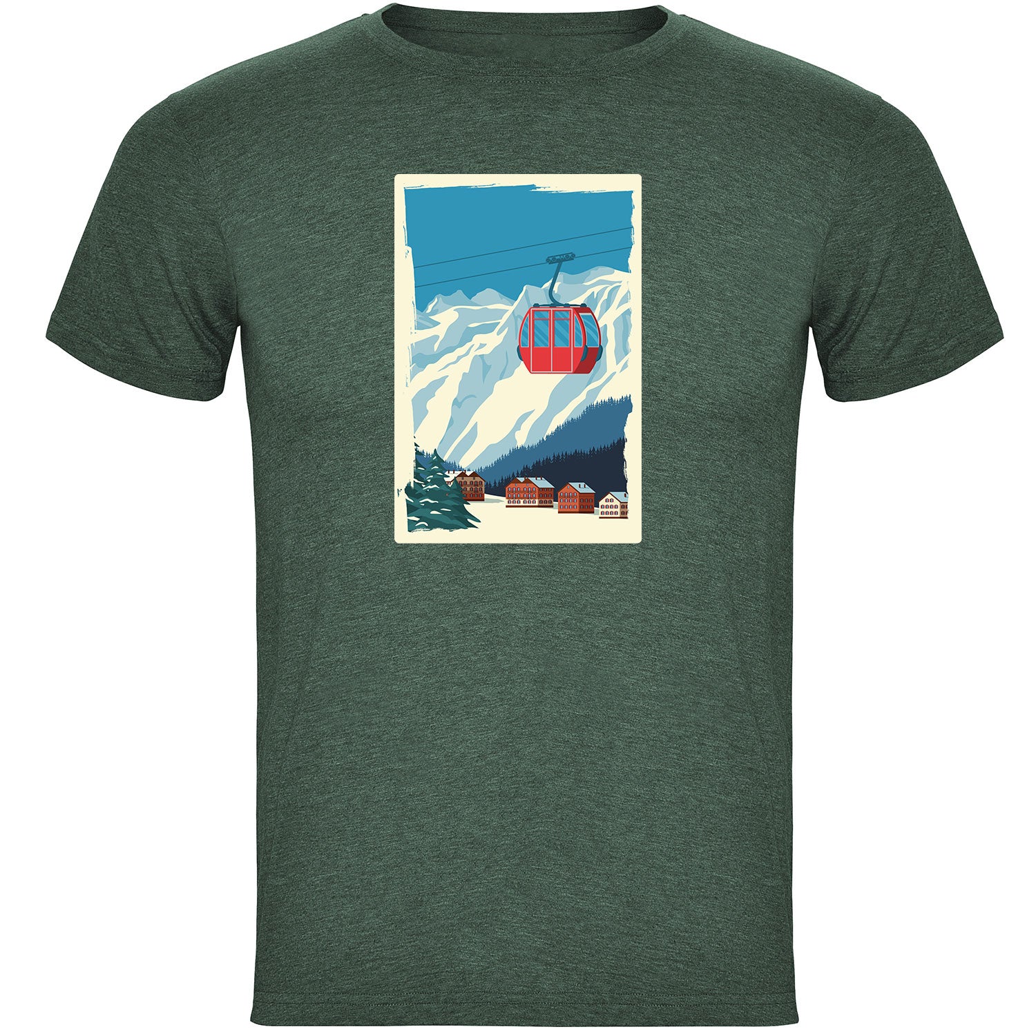 Skifoan Herren Tshirt - Datschi Trachten