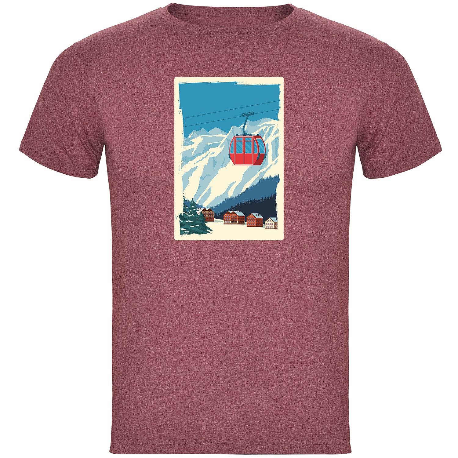 Skifoan Herren Tshirt - Datschi Trachten