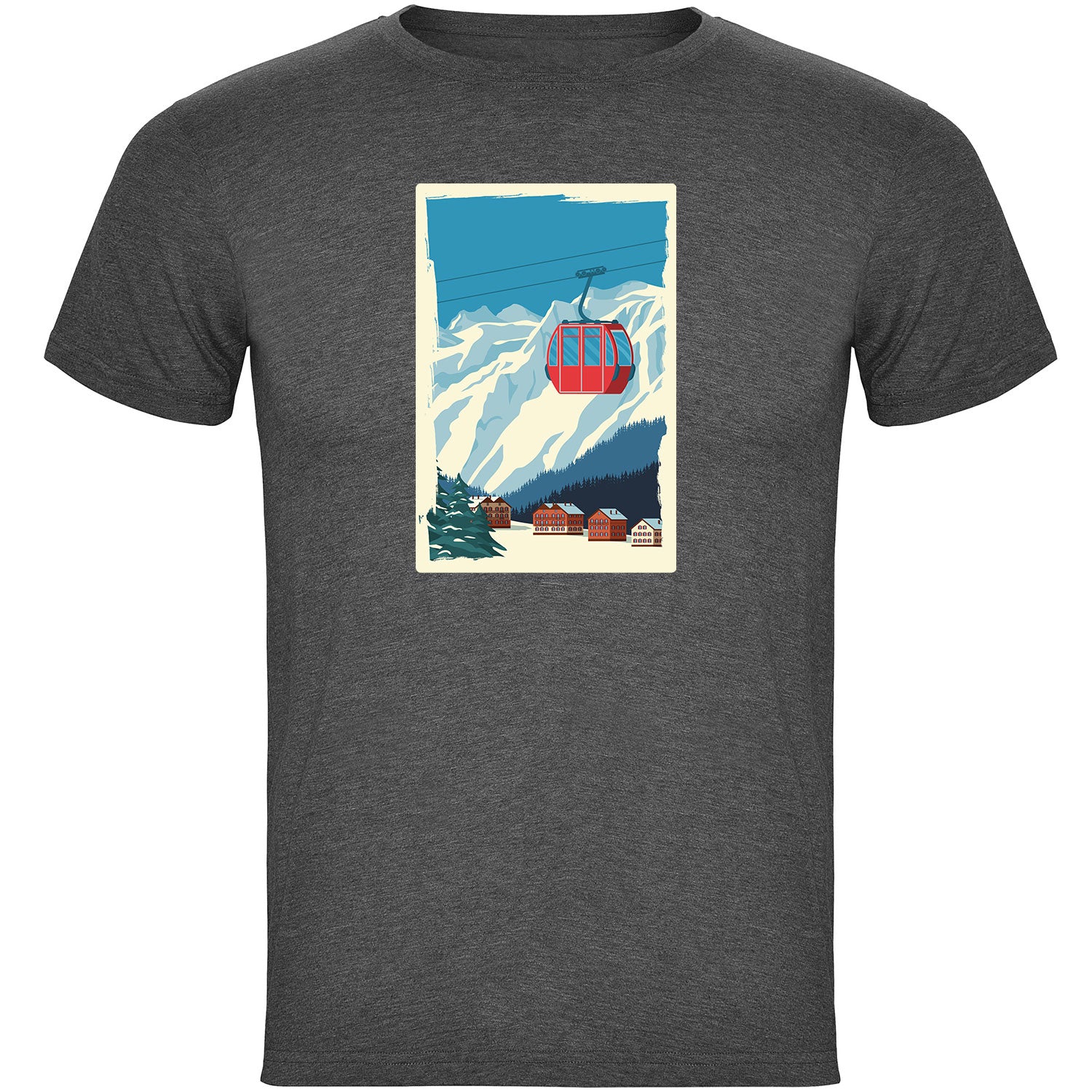 Skifoan Herren Tshirt - Datschi Trachten