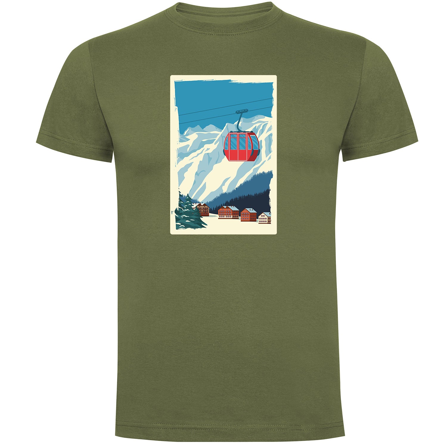 Skifoan Herren Tshirt - Datschi Trachten