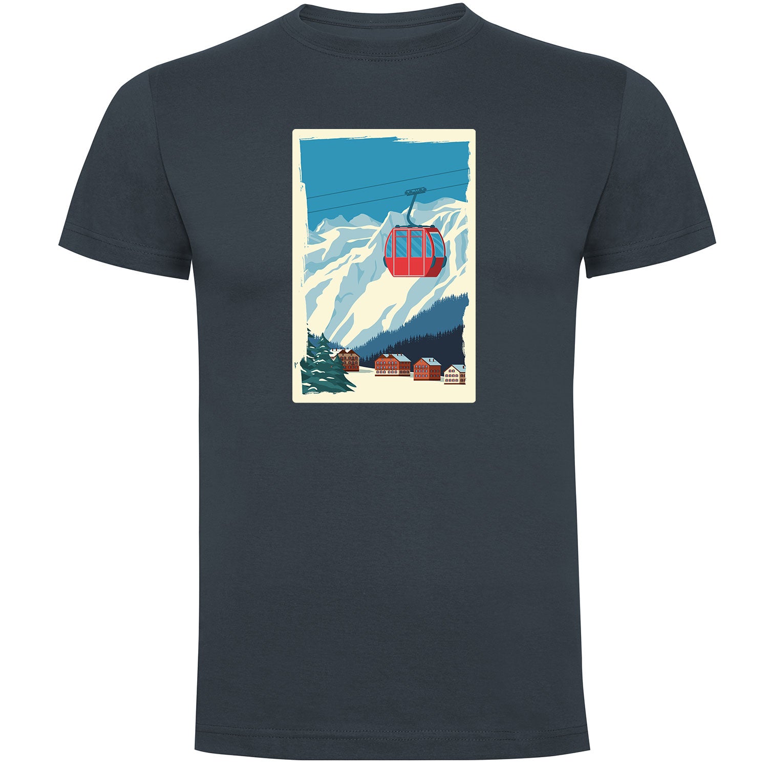 Skifoan Herren Tshirt - Datschi Trachten