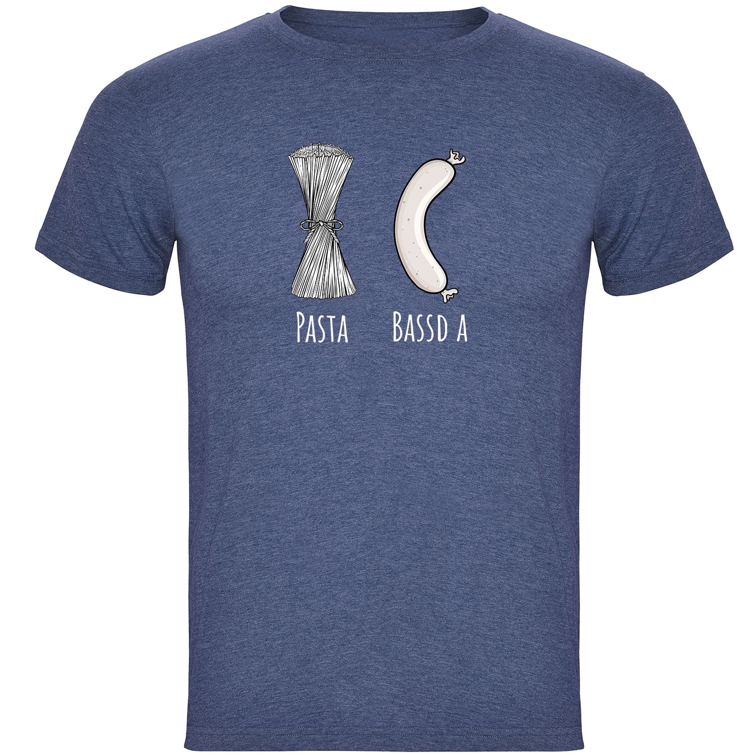 Pasta - Bassd a Weißwurst Herren Tshirt - Datschi Trachten