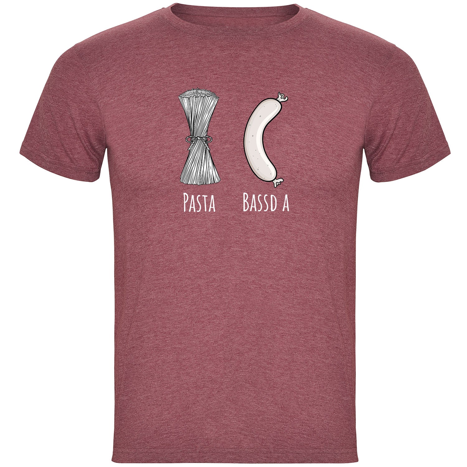 Pasta - Bassd a Weißwurst Herren Tshirt - Datschi Trachten