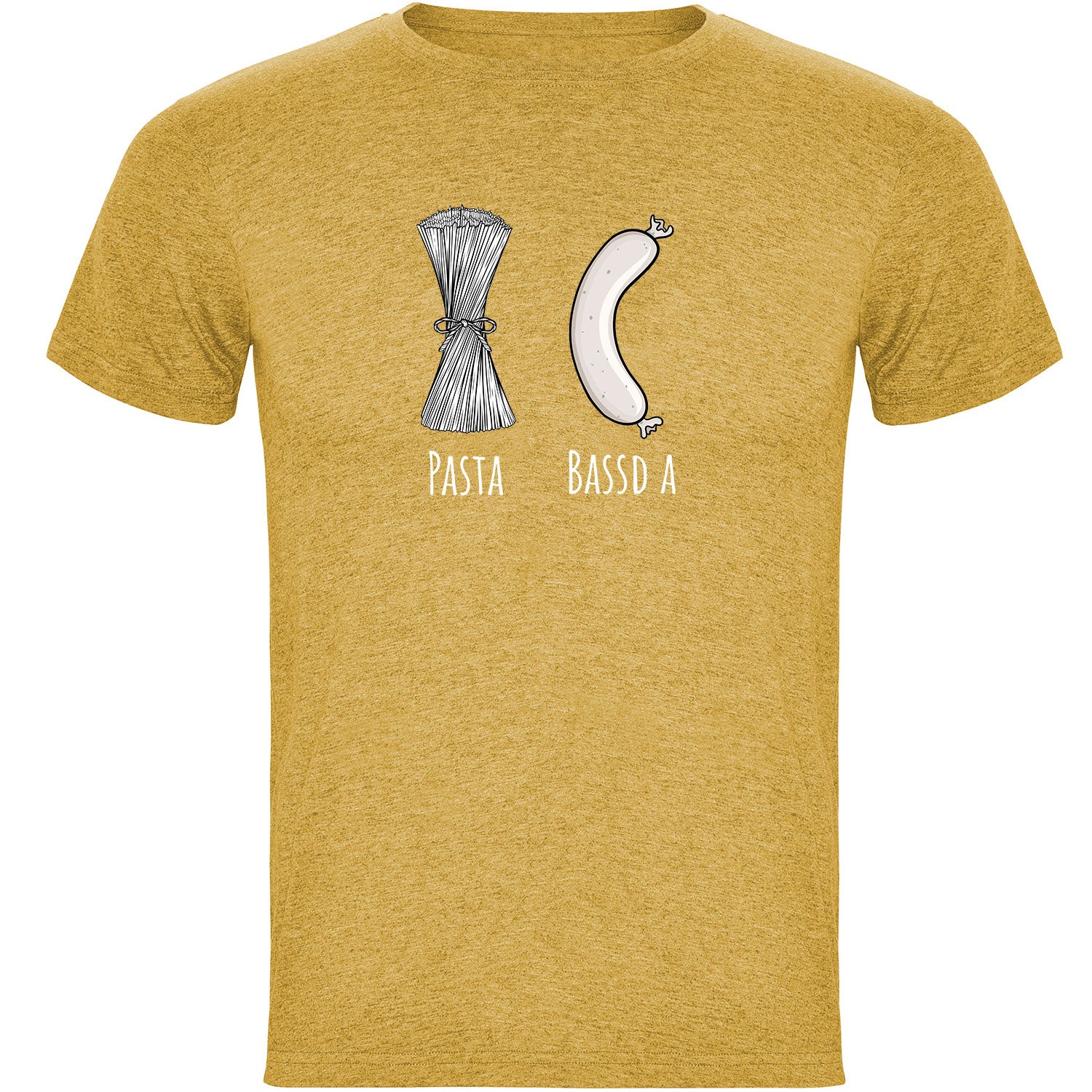 Pasta - Bassd a Weißwurst Herren Tshirt - Datschi Trachten