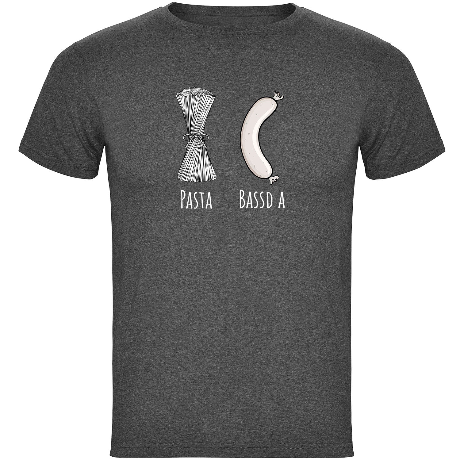 Pasta - Bassd a Weißwurst Herren Tshirt - Datschi Trachten
