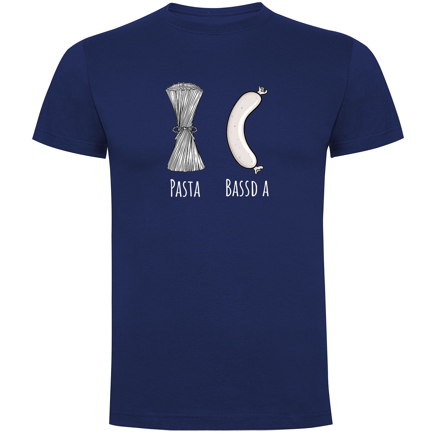 Pasta - Bassd a Weißwurst Herren Tshirt - Datschi Trachten