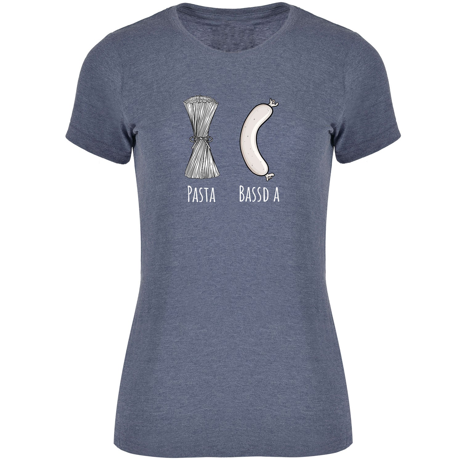 Pasta - Bassd a Weißwurst Damen Tshirt - Datschi Trachten