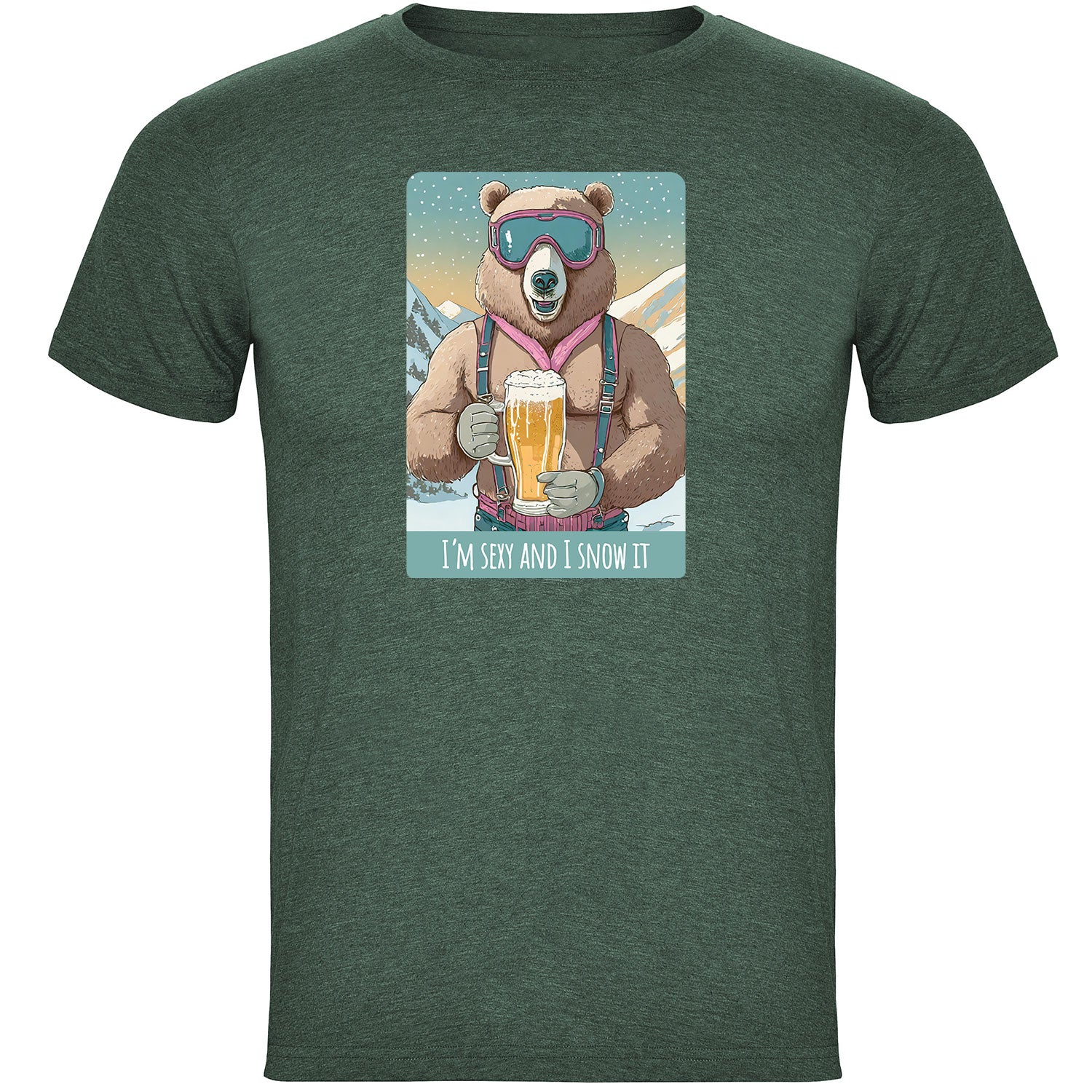 I´m sexy and I snow it Herren T-shirt - Datschi Trachten