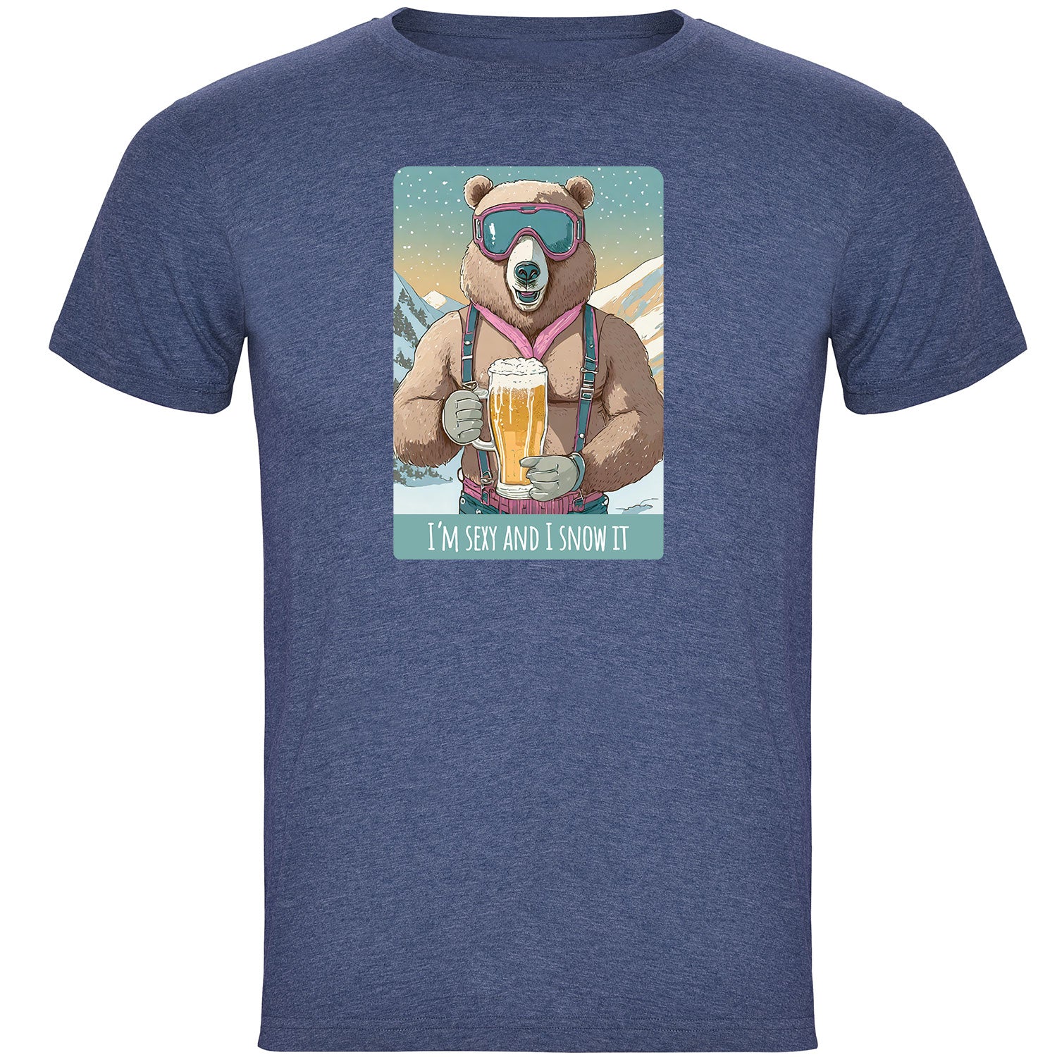 I´m sexy and I snow it Herren T-shirt - Datschi Trachten
