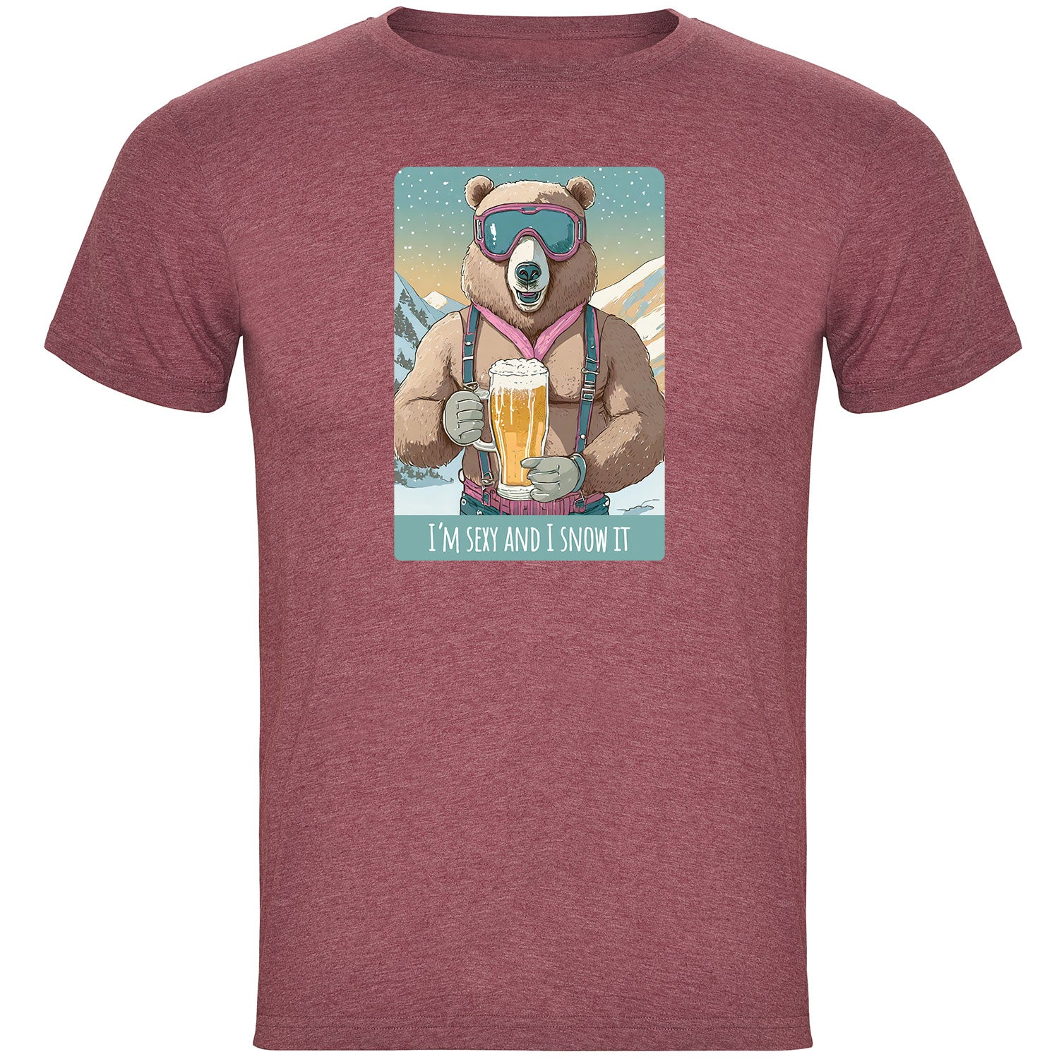 I´m sexy and I snow it Herren T-shirt - Datschi Trachten