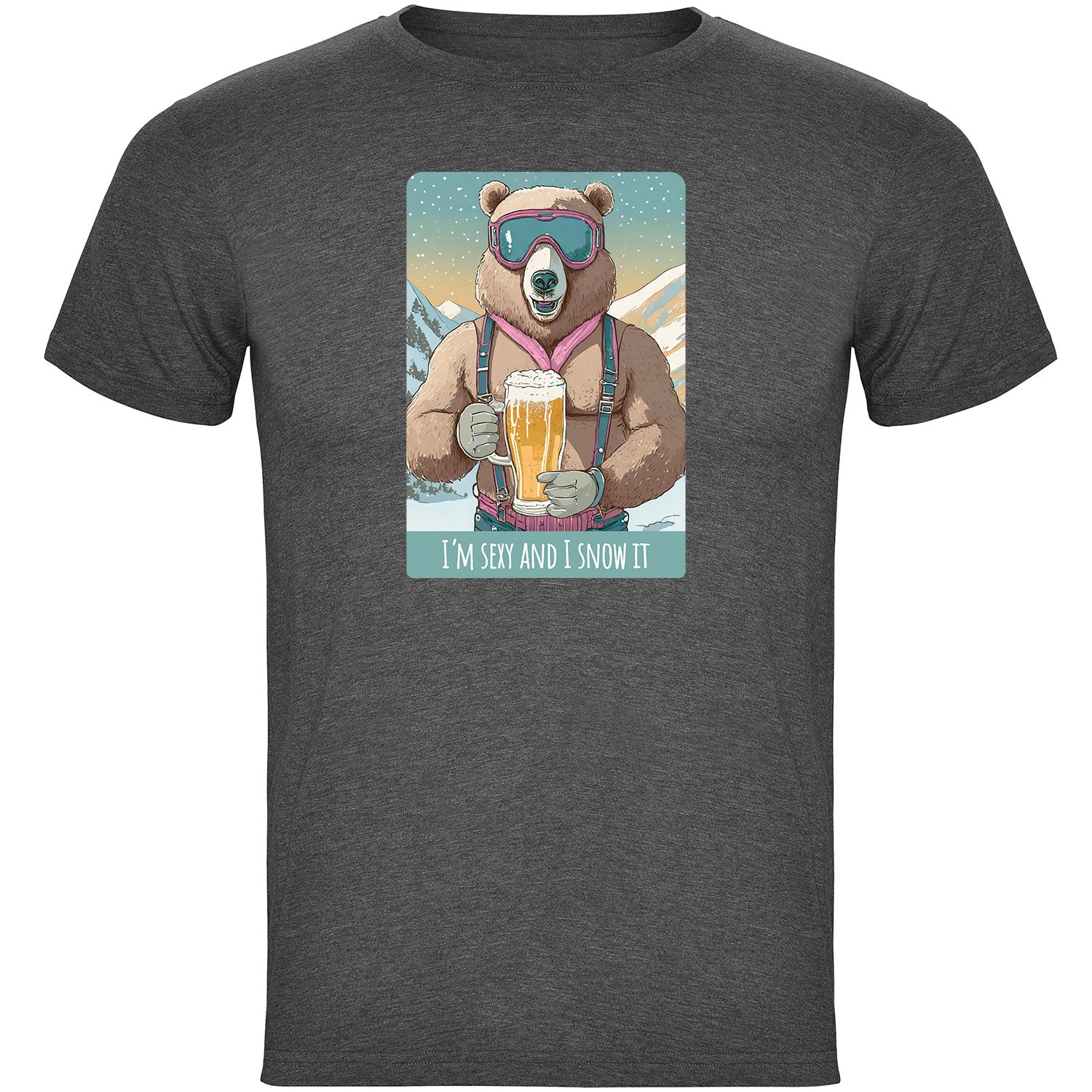 I´m sexy and I snow it Herren T-shirt - Datschi Trachten
