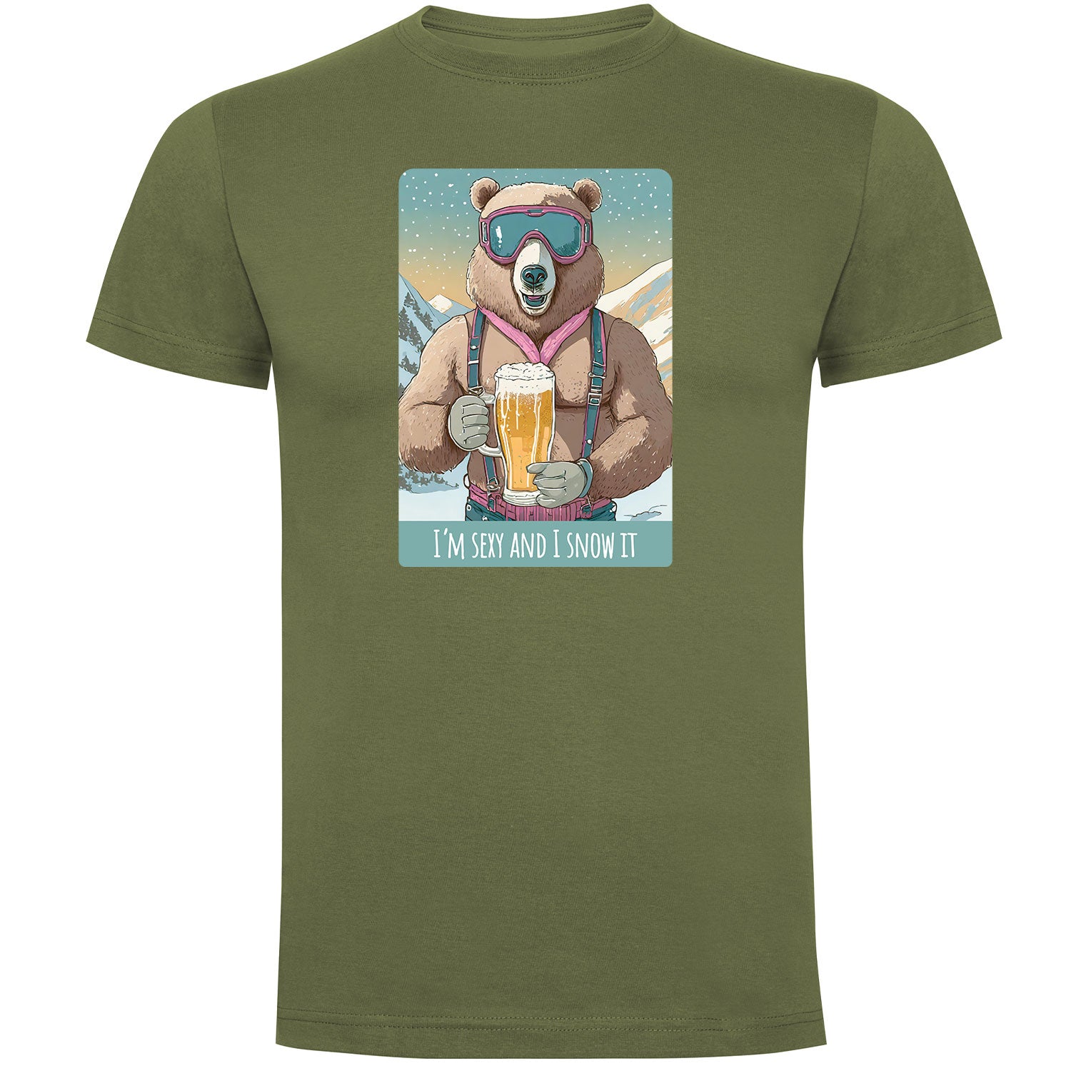 I´m sexy and I snow it Herren T-shirt - Datschi Trachten