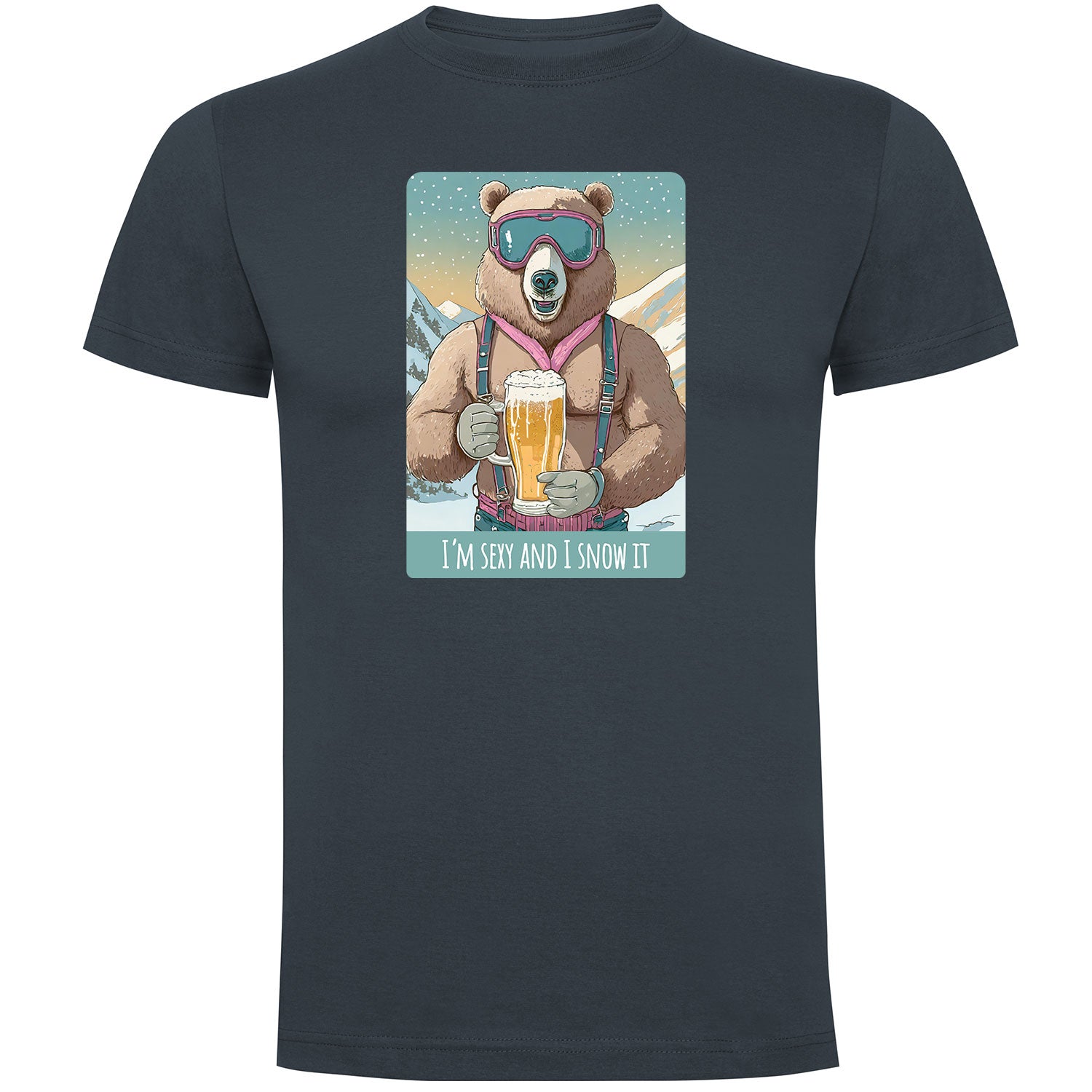 I´m sexy and I snow it Herren T-shirt - Datschi Trachten