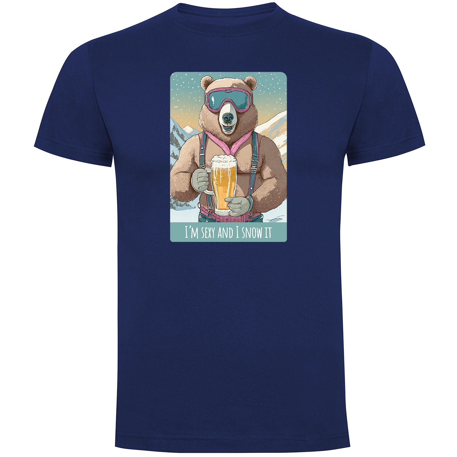 I´m sexy and I snow it Herren T-shirt - Datschi Trachten