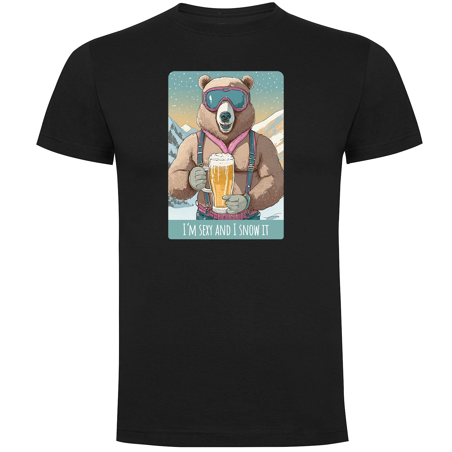 I´m sexy and I snow it Herren T-shirt - Datschi Trachten