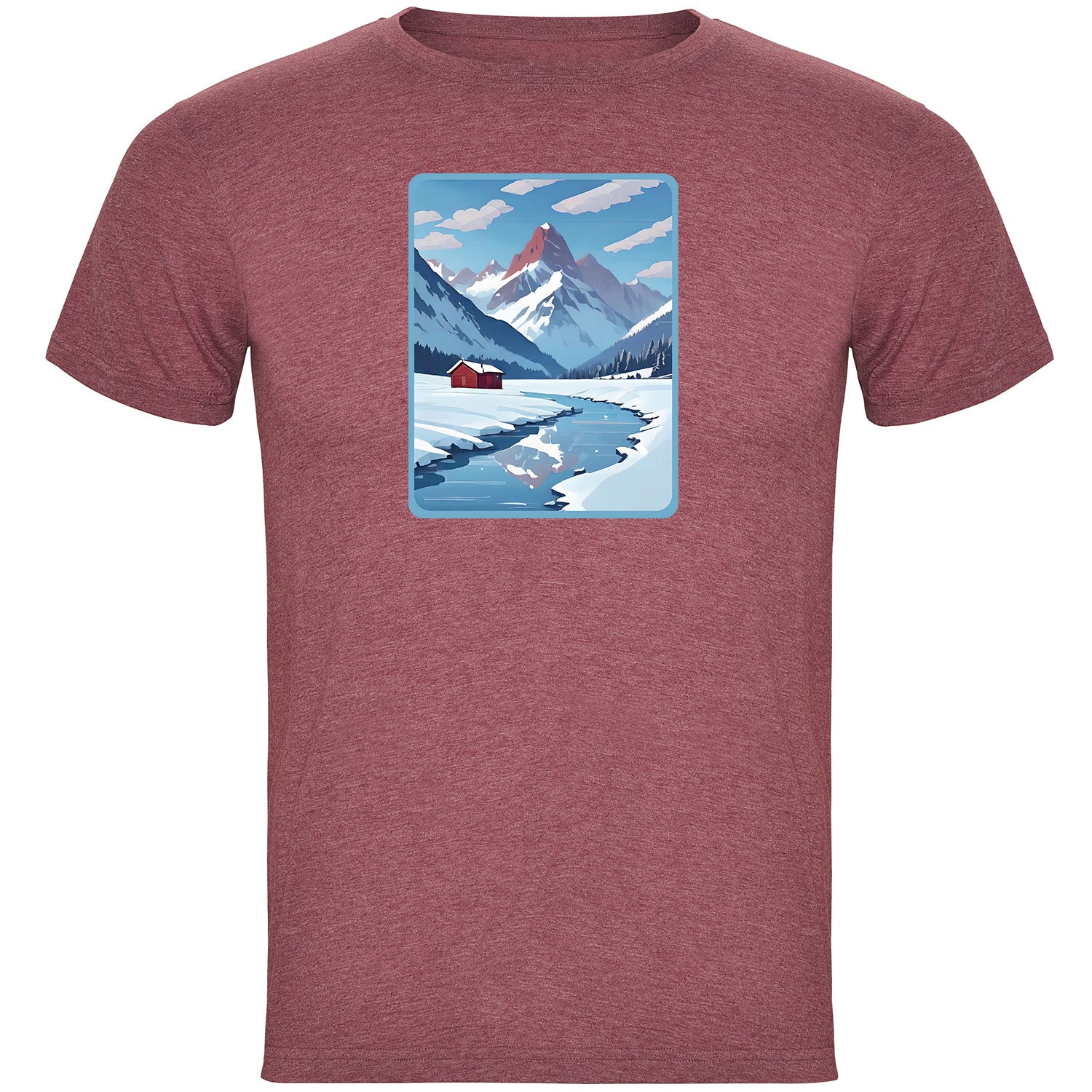 Home is where the Snow is Herren T-shirt - Datschi Trachten