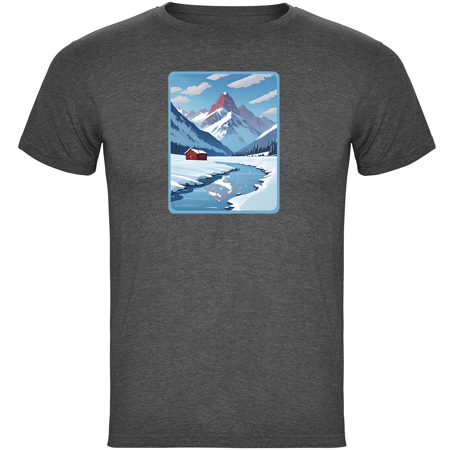 Home is where the Snow is Herren T-shirt - Datschi Trachten