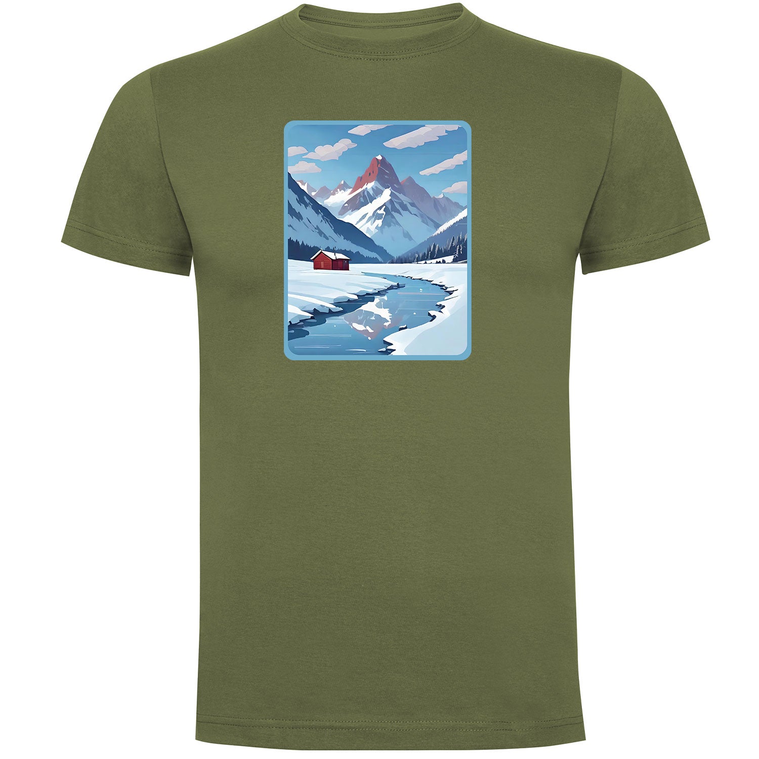 Home is where the Snow is Herren T-shirt - Datschi Trachten