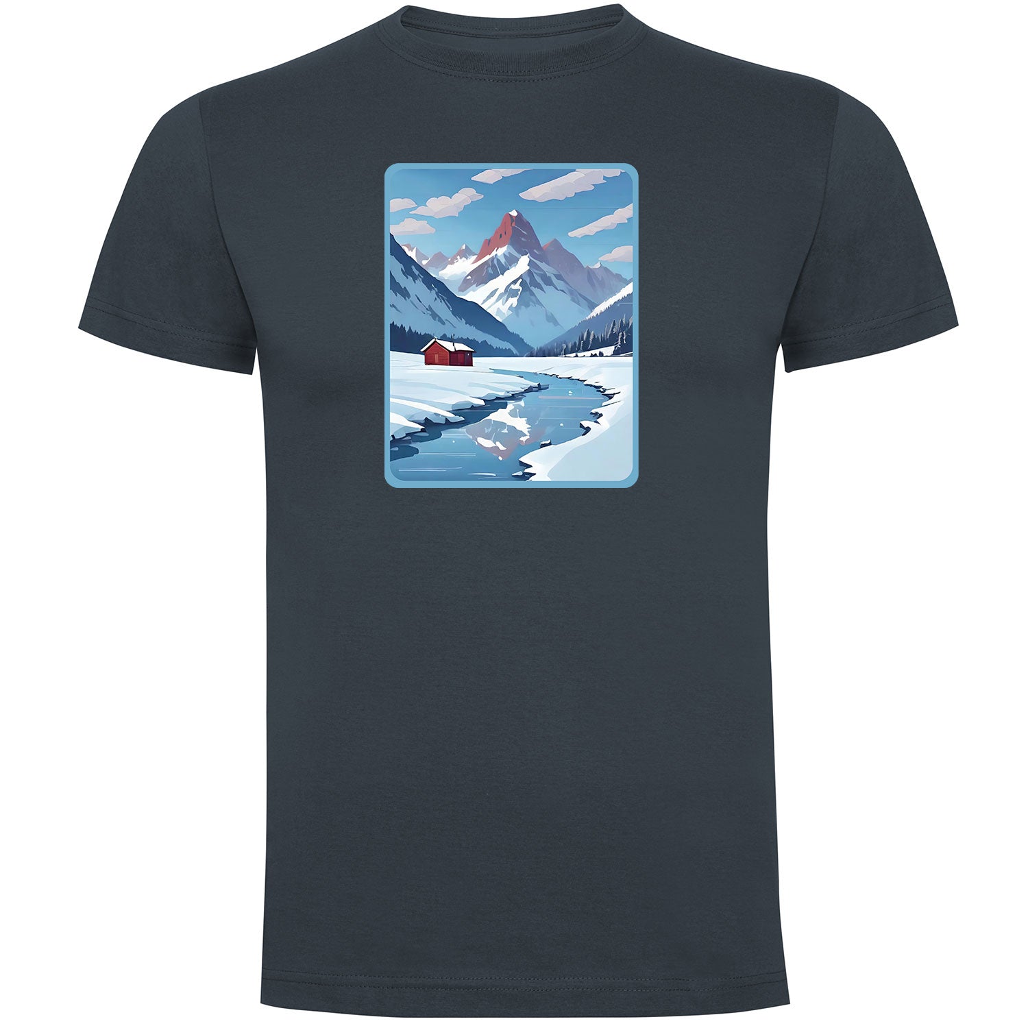 Home is where the Snow is Herren T-shirt - Datschi Trachten