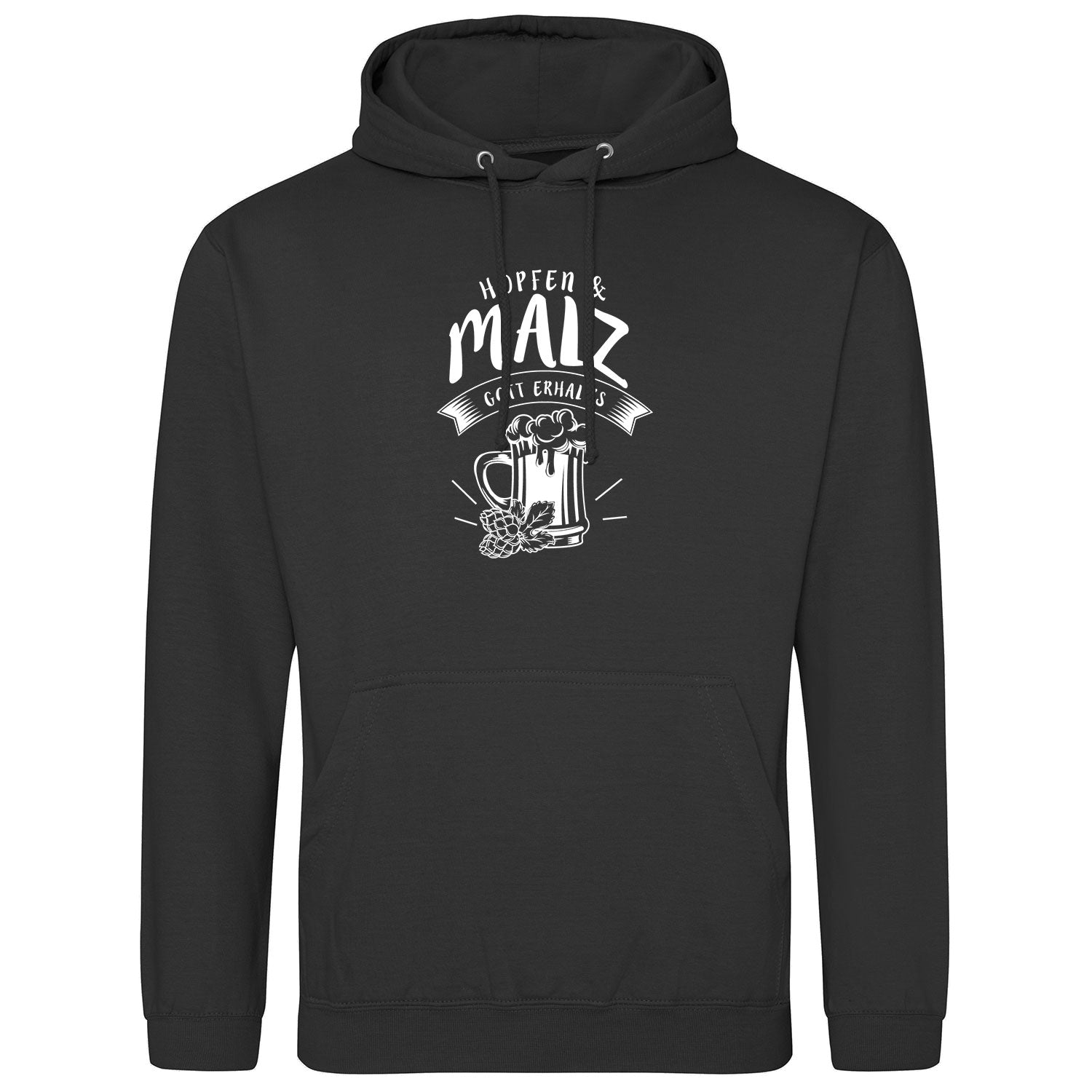Hopfen und Malz Hoodie - Datschi Trachten