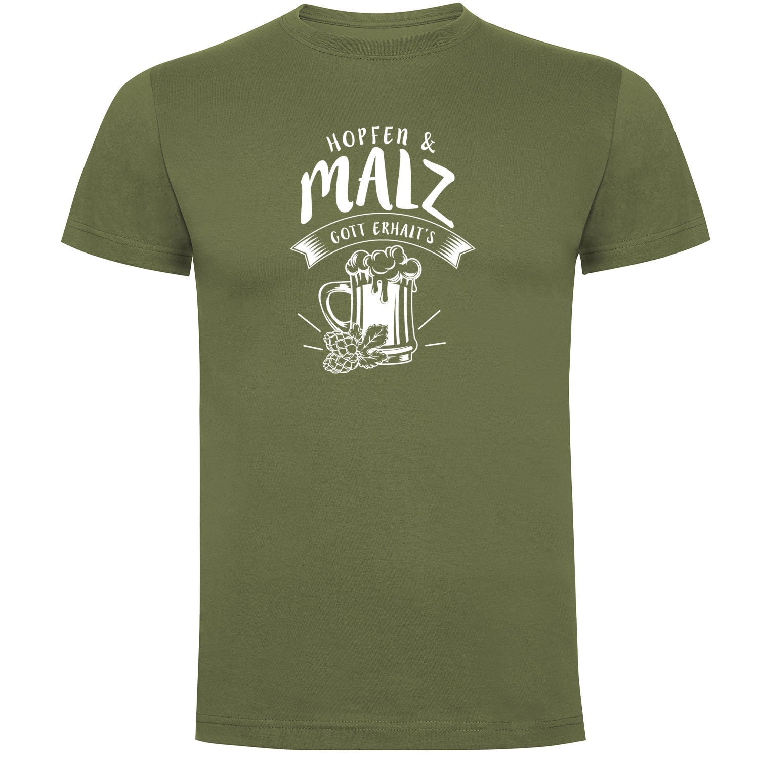Hopfen und Malz Herren T-shirt - Datschi Trachten