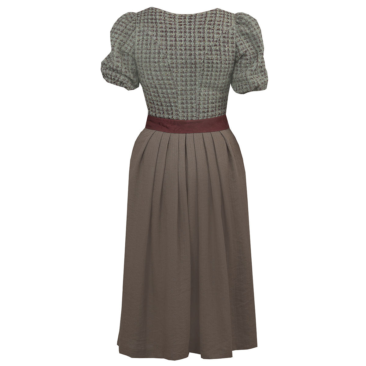 Marjo Dirndl Orchard Olive 75cm Olives Herbstdirndl MarJo x Ms_Wunderbar Hinten