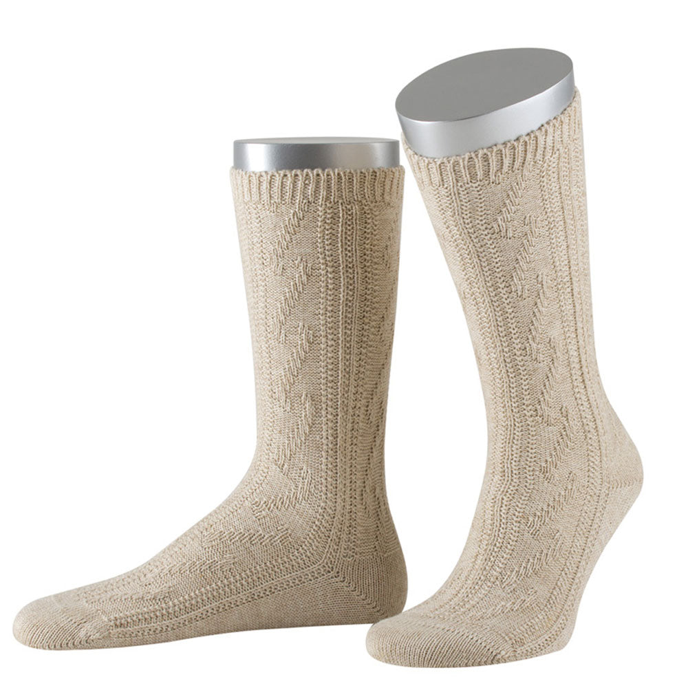 Trachtensocken Kurz Schoppersocken Beige - Datschi Trachten