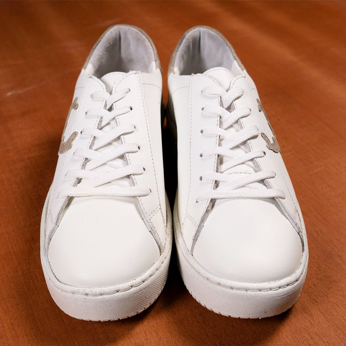 MeiSchua! Trachtensneaker Damen Weiß Lilli - Datschi Trachten