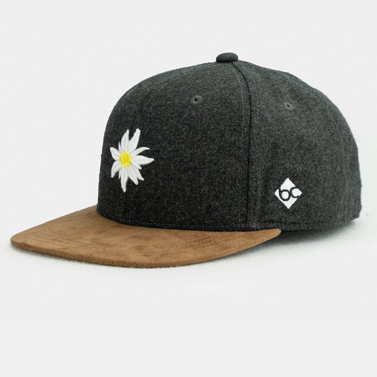 Bavarian Caps Edelweiß Klassik Wildleder - Datschi Trachten