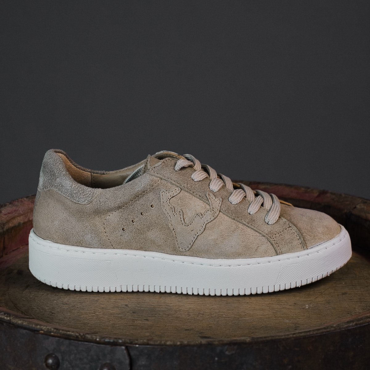 MeiSchua! Trachtensneaker Damen Braun Elli - Datschi Trachten