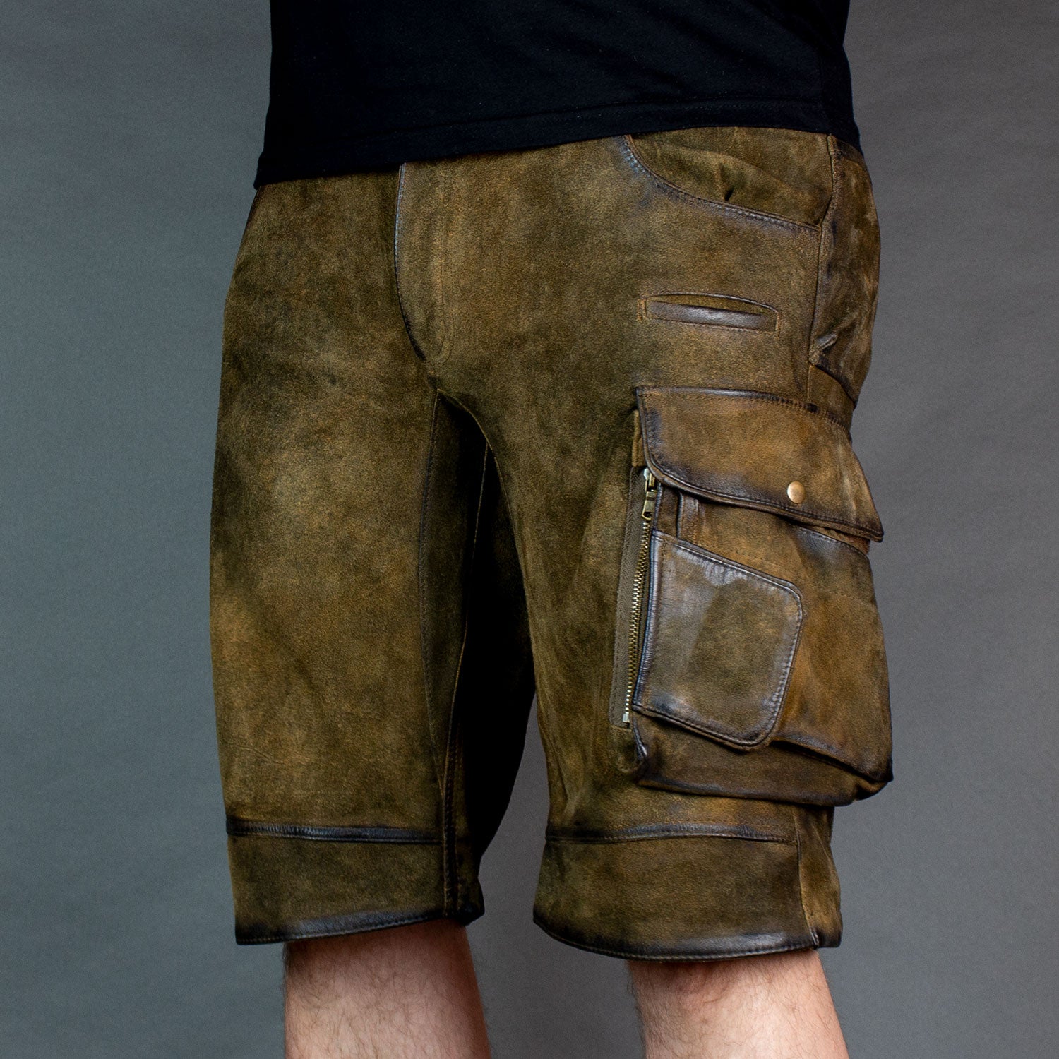 Datschi Trachten Cargo Lederhose Xaver Braun - Datschi Trachten